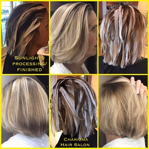 balayage sweep or paint no harsh regrowth line foiliage bronde freehand paint open air paint